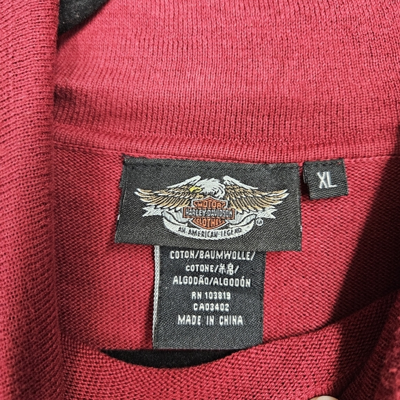 Vintage Harley-Davidson Women's Long Sleeve Turtleneck Shirt - Size XL - Picture 6 of 8